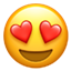heart eyes