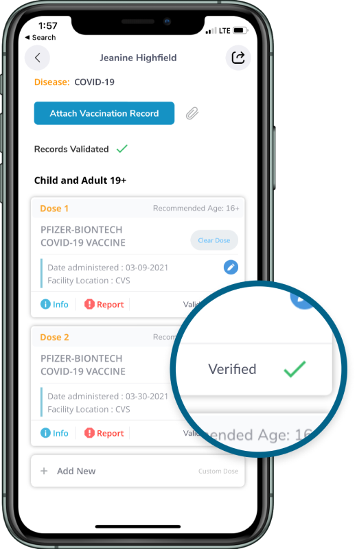 Vaxigo Internal Vaccination Record Verification System